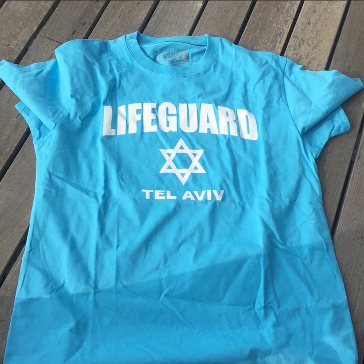 “Lifeguard” Tee. Size Small. 100% Cotton Nwot